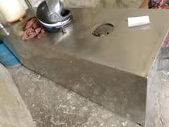 steel counter