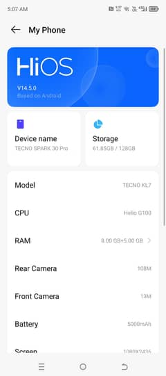Tecno spark 30 pro