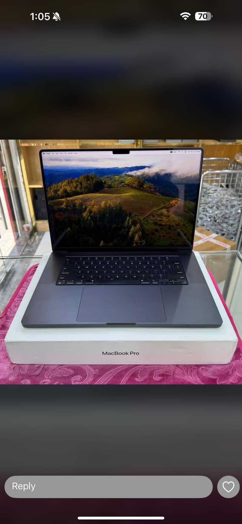 Macbook pro m4 14"16/512 open box but only 10cycles use 1