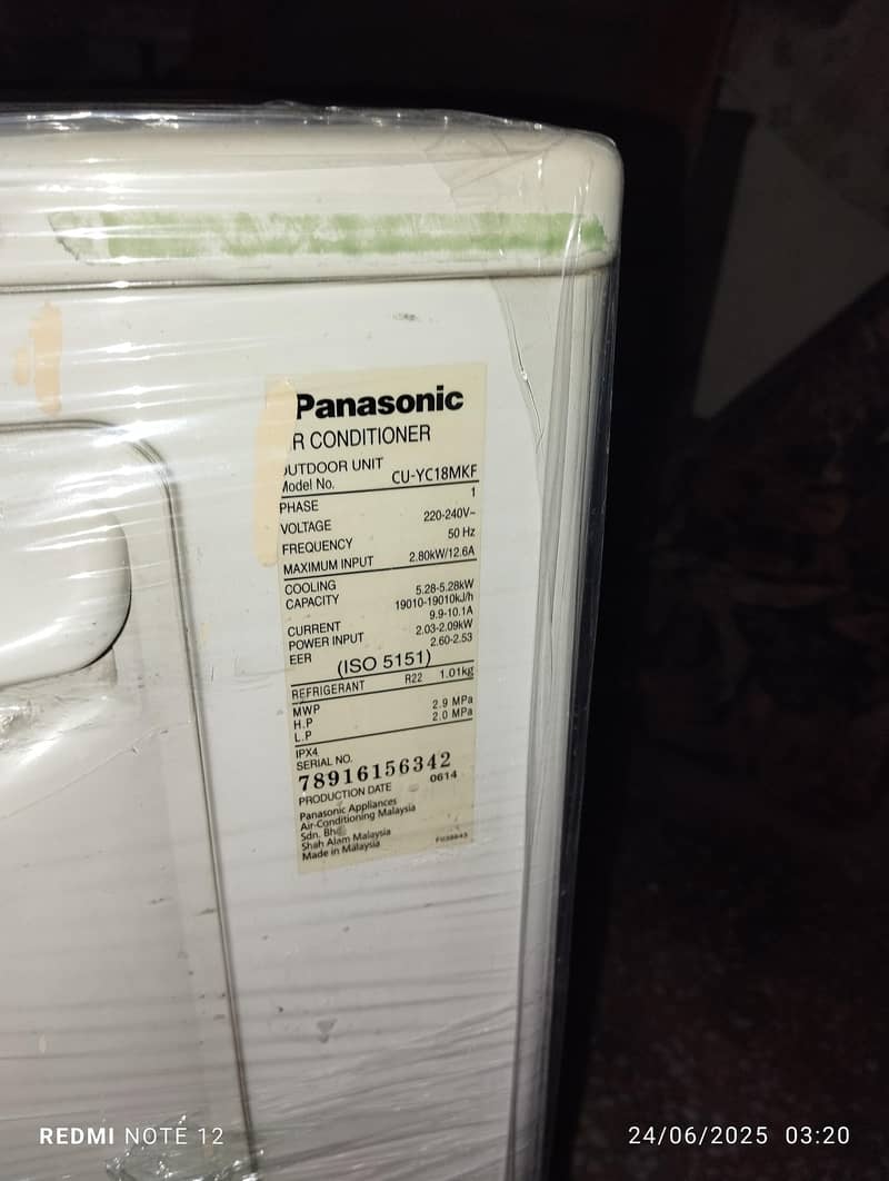 Panasonic Malaysia 1.5 ton 7