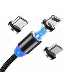 Magnetic Charging Cable Color Data Cable (Ios / Android / Type C)