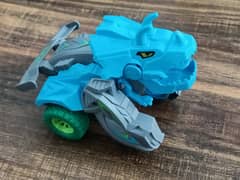 2 in 1 Transforming Dinosaur Car Toy with Wheels