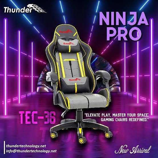thunder gaming chairs, Thunder Tec-09, tec 18 ,tec 27  tec 36 , tec 45 2