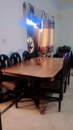 Dinning table Eid 7 chairs