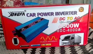 JONGFA INVERTER 4000W (ڈبہ پیک بالکل ان لگ۔ )