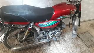 honda cd 70 2017 model rwp no smart own name