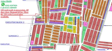 120 yard for sale, Ready to possession, old Blk, North Town Residency 01, North Karachi.