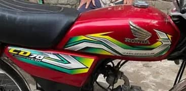 Honda CD 2023 model fuel tanki tapy organl