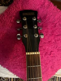 Acoustic Guitar with Truss Rode And in Good Condition