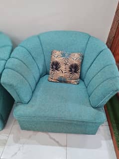 5 Seater sofa set with cushions