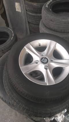 cultus 13 inch 528 new rim and rapid tyer just like new
