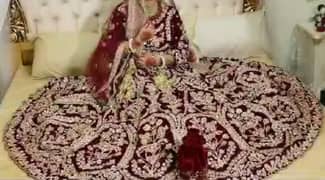 Bridal lehnga/ Bridal Attire/ Bridal Maxi/ Barat Lehnga