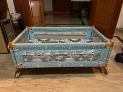 Wooden Baby Cradle and cot
