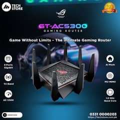 ASUS RT-AC5300 Tri-Band Gigabit WiFi Gaming Router(Renewed)
