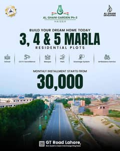 3 Marla Hot Location Plot For Sale On GT Road