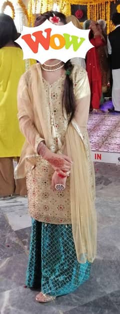 kutri with sharara
