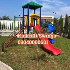 Swings, Slide, Seesaw, Monkey  bar, Jungle gym, kids soft play area,