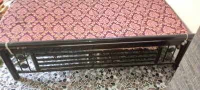 iron bed
