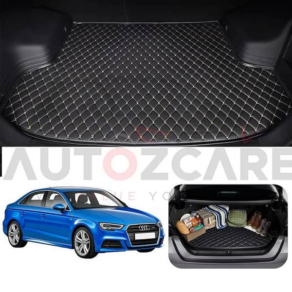 Nissan Tiida 7D Custom Car Trunk Mat - Model 2004-2011