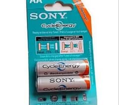 Sony Rechargebale Batteries/ Sony Cells
