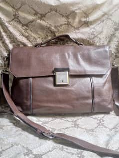 leather bag