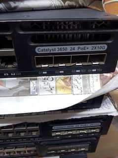 Cisco catalyst 3650 24-Port PoE 10G SFP Uplink