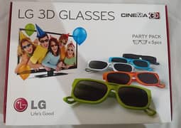 Original LG 3D Glasses (Pack of 5)