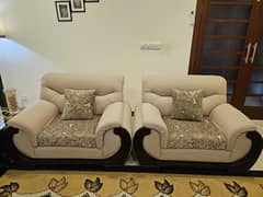 sofa set with table set