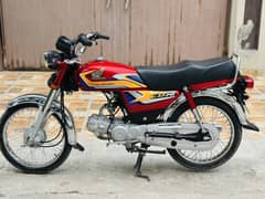Honda Cd70 2025 model lush condition