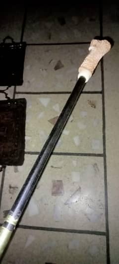 art work handcrafted bone wood walking stick WhatsApps 03198941540