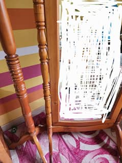 long mirror with cloth stand