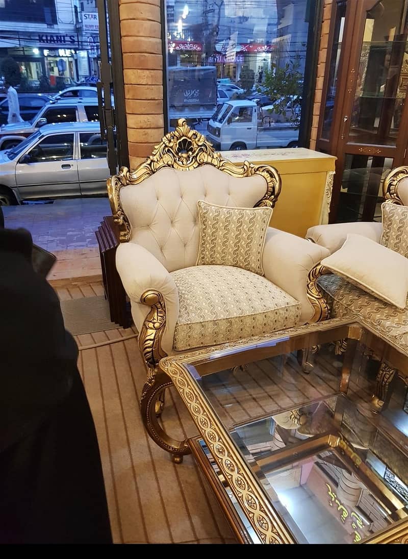 sofa set 7 seater with Table complete set 1
