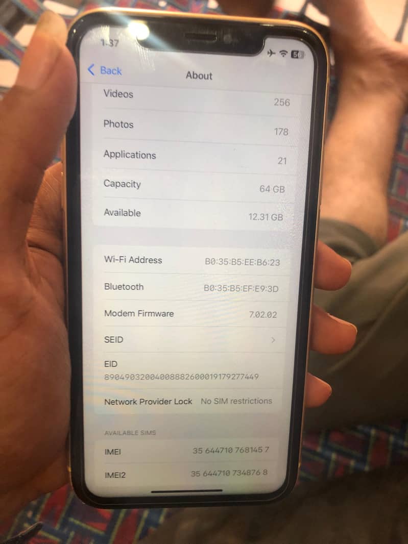 iPhone XR Nonpta Factory unlocked 6