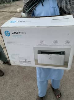 Almost new hp Laser 107a Printer