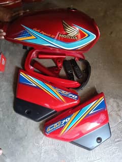 genuine parts HONDA CD 70 2019 Model. .