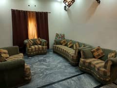 7 Seater Like New Looked 7 Seater Sofa Set (3+2+1+1) With Coushions