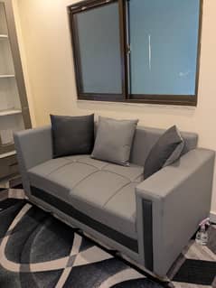 L shape sofa set
