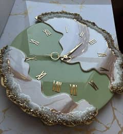 Resin customise Wall clock
