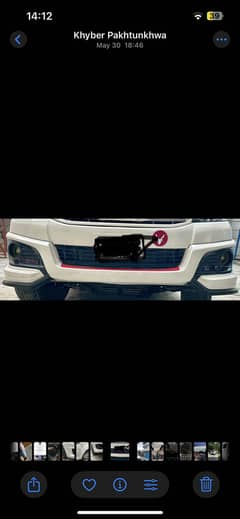Vigo front bumper plus kit for sale genuine bumper