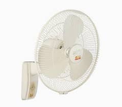 bracket fan (3-qty) GFC, 10 days used, 10/10 condition