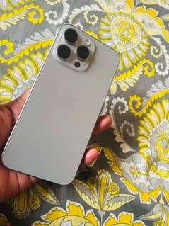 Iphone 15 pro max non pta  256GB