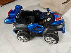 Kids charging Car