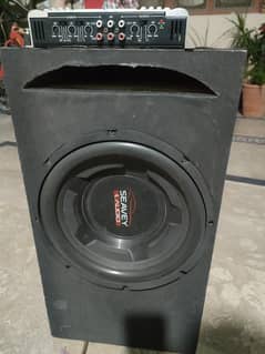 Amp wit woofer