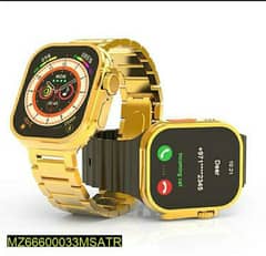 G9 ultra pro smart watch . premium Gold edition with 3 straps