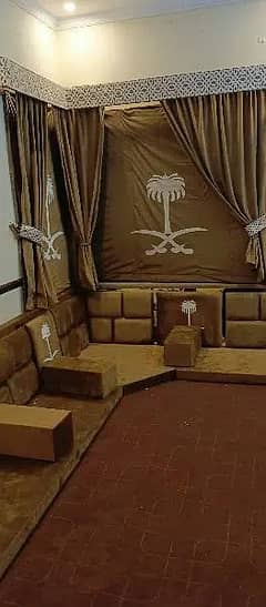 sofa set/Arabic Majlis/Hujra Bethak/Curtains/running foot 03044333349