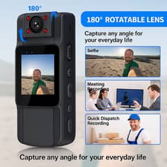 Portable chest wearing camera