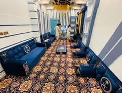 sofa set/Arabic Majlis/Hujra Bethak/Curtains/running foot 03044333349