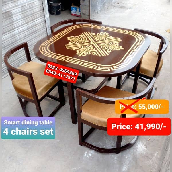Dining table / Smart dining table / round table dining set / table 10