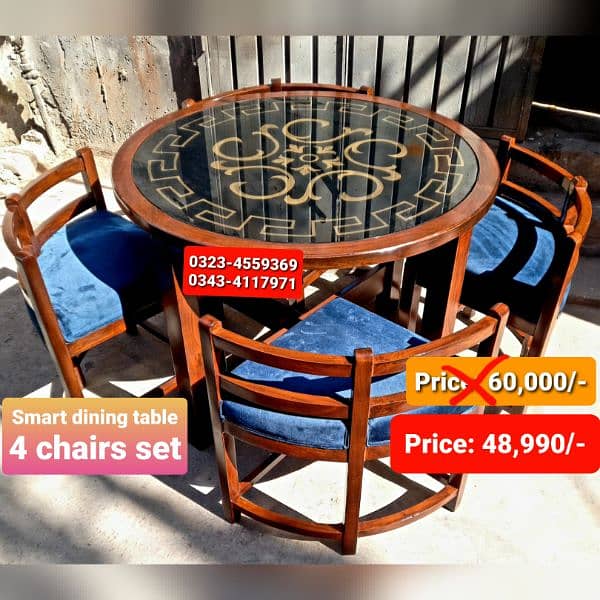 Dining table / Smart dining table / round table dining set / table 12