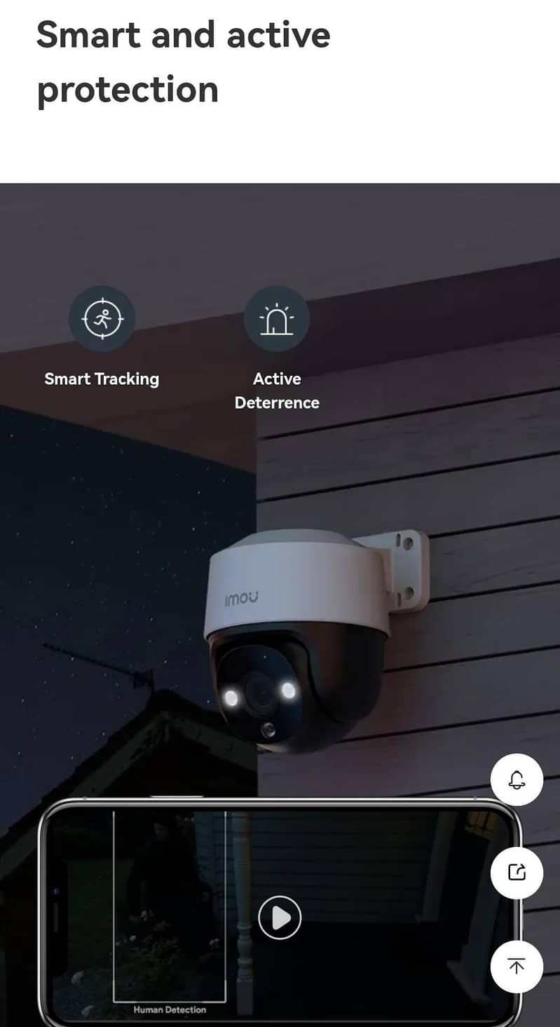 Imou Cruiser 4MP wifi Camera two way talk 360 rotation 2